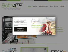 Tablet Screenshot of betaatp.com